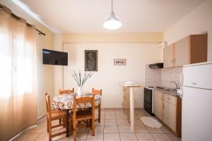 Kuchyň nebo kuchyňský kout v ubytování Theodora Corfu Holiday Apartments