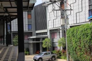 Budova, kde se hotel nachází