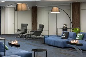 Posezení v ubytování SeePark Hotel Murten