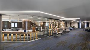 Fitness centrum a/nebo fitness zařízení v ubytování SeePark Hotel Murten