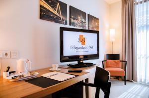 TV a/nebo společenská místnost v ubytování Hotel Begardenhof