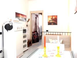 Postel nebo postele na pokoji v ubytování Casa Terrazzata in centro