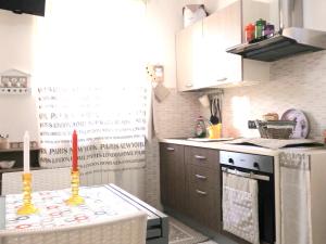 Kuchyň nebo kuchyňský kout v ubytování Casa Terrazzata in centro