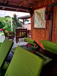 Balkón nebo terasa v ubytování Zigen House