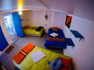 Cama o camas de una habitación en Posada Atacameña