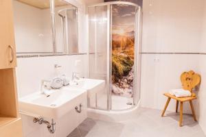 Koupelna v ubytování Ferienwohnung Bognerhof