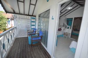 Balkón nebo terasa v ubytování Blu Brezza Marine Hotel