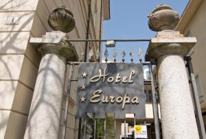 Certifikát, hodnocení, plakát nebo jiný dokument vystavený v ubytování Hotel Europa Varese
