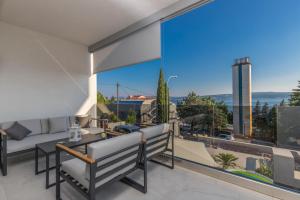 En balkon eller terrasse på Apartment Rippl II
