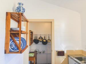 汤加里罗科若山林小屋的厨房或小厨房