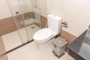 Koupelna v ubytování Kyo Hotel