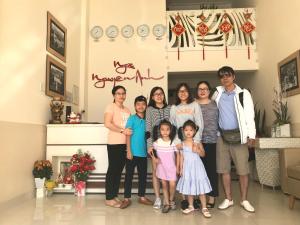 Rodina v ubytování Ngoc Nguyen Anh Da Lat