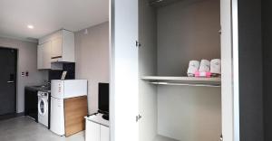 A cozinha ou kitchenette de Hotel Mondavi