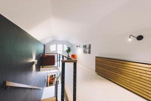 Kuchyň nebo kuchyňský kout v ubytování Derby Apart Hotel