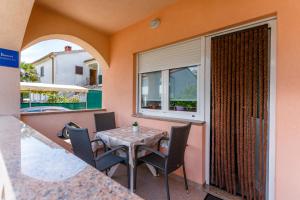Balkón nebo terasa v ubytování Holiday House Snjezana