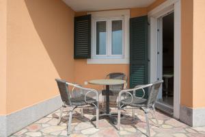 Patio nebo venkovní prostory v ubytování Apartments Ivan 813