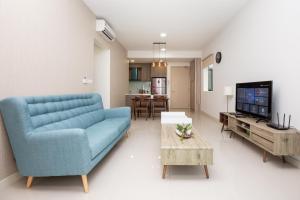 Ruang duduk di Velocity KL By PSM Luxury Suites
