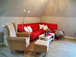 Istumisnurk majutusasutuses Suite in Nieblum - Martina Christiansen