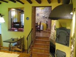 Posezení v ubytování Casa rural ca l'Antoni (Tarragona)