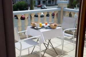 Balkón nebo terasa v ubytování Hotel Eden
