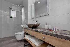 Koupelna v ubytování Apartments Strada Tučepi