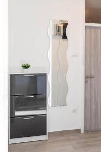 Kuchyň nebo kuchyňský kout v ubytování Apartment Sole