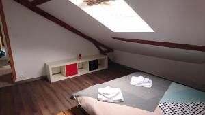 Postel nebo postele na pokoji v ubytování Casabann
