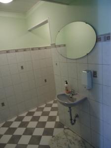 Koupelna v ubytování Hostellerie de la Vallée