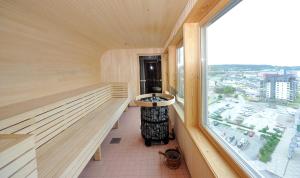 Balkón nebo terasa v ubytování Elite Plaza Örnsköldsvik