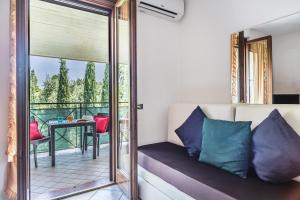 A seating area at Residence Nuove Terme