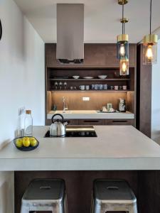 Kuchyňa alebo kuchynka v ubytovaní Cosy Design Apartment IV