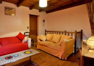 Posezení v ubytování Gîte le Fort
