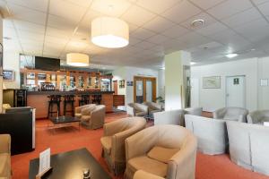 Posezení v ubytování Parkhotel Harrachov