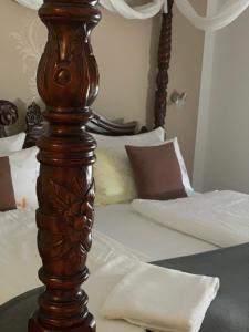 Letto o letti in una camera di Hotel Bannewitz B&B