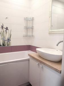 Koupelna v ubytování Cozy Narva apartmets 10 min to city center