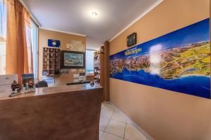 TV a/nebo společenská místnost v ubytování " Villa Kruna Lux "