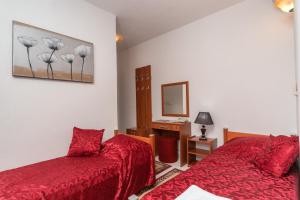 Postel nebo postele na pokoji v ubytování " Villa Kruna Lux "