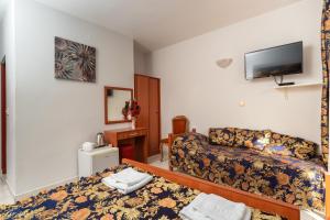 Postel nebo postele na pokoji v ubytování " Villa Kruna Lux "