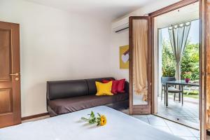 A bed or beds in a room at Residence Nuove Terme