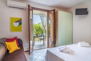 A bed or beds in a room at Residence Nuove Terme