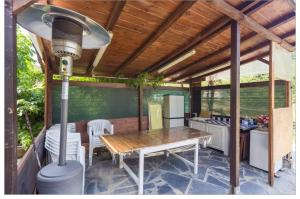 Patio nebo venkovní prostory v ubytování Casa La Rosa