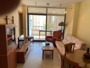 Posezení v ubytování GEMELO 23 APARTMENT BEACH LEVANTE