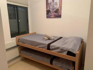 Postel nebo postele na pokoji v ubytování GEMELO 23 APARTMENT BEACH LEVANTE + 4 fotografie