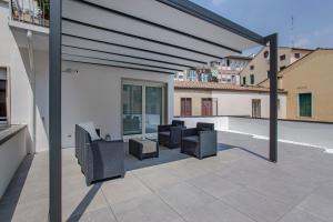 Balkón alebo terasa v ubytovaní C-Apartment Zabarella terrace