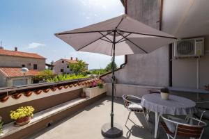 Balkón nebo terasa v ubytování Apartments Rede