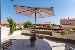 Balkón nebo terasa v ubytování Apartments Rede
