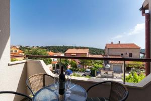 Balkón nebo terasa v ubytování Apartments Rede