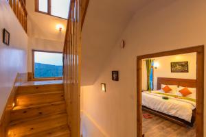 Postel nebo postele na pokoji v ubytování Zostel Homes Theog (Shimla)