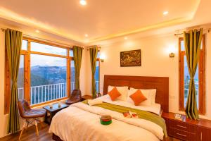 Postel nebo postele na pokoji v ubytování Zostel Homes Theog (Shimla)