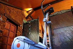 Posilňovňa alebo fitness centrum v ubytovaní Molino Rodete